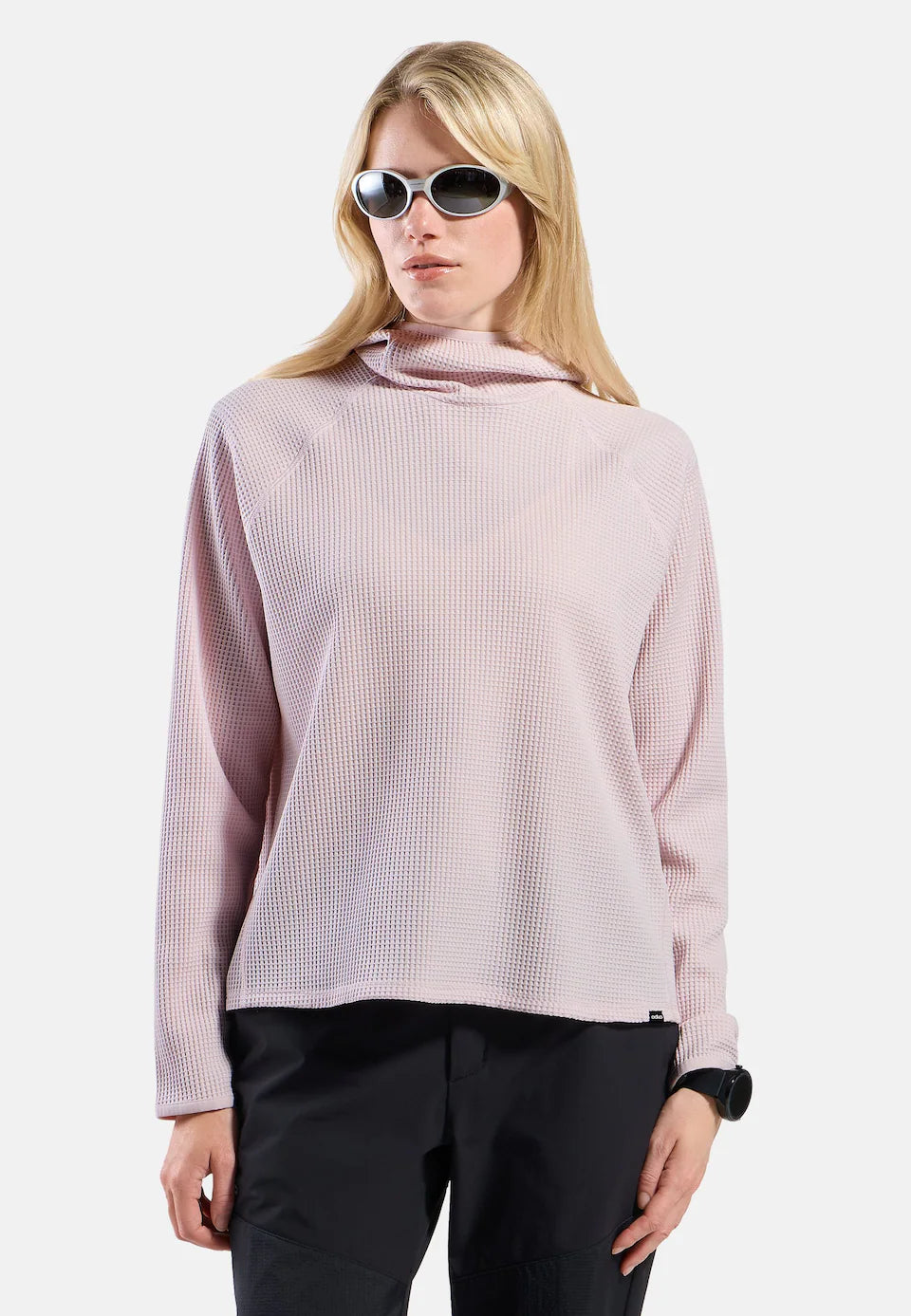 ODLO CUBIC MIDLAYER W HOODY - HUPPARI