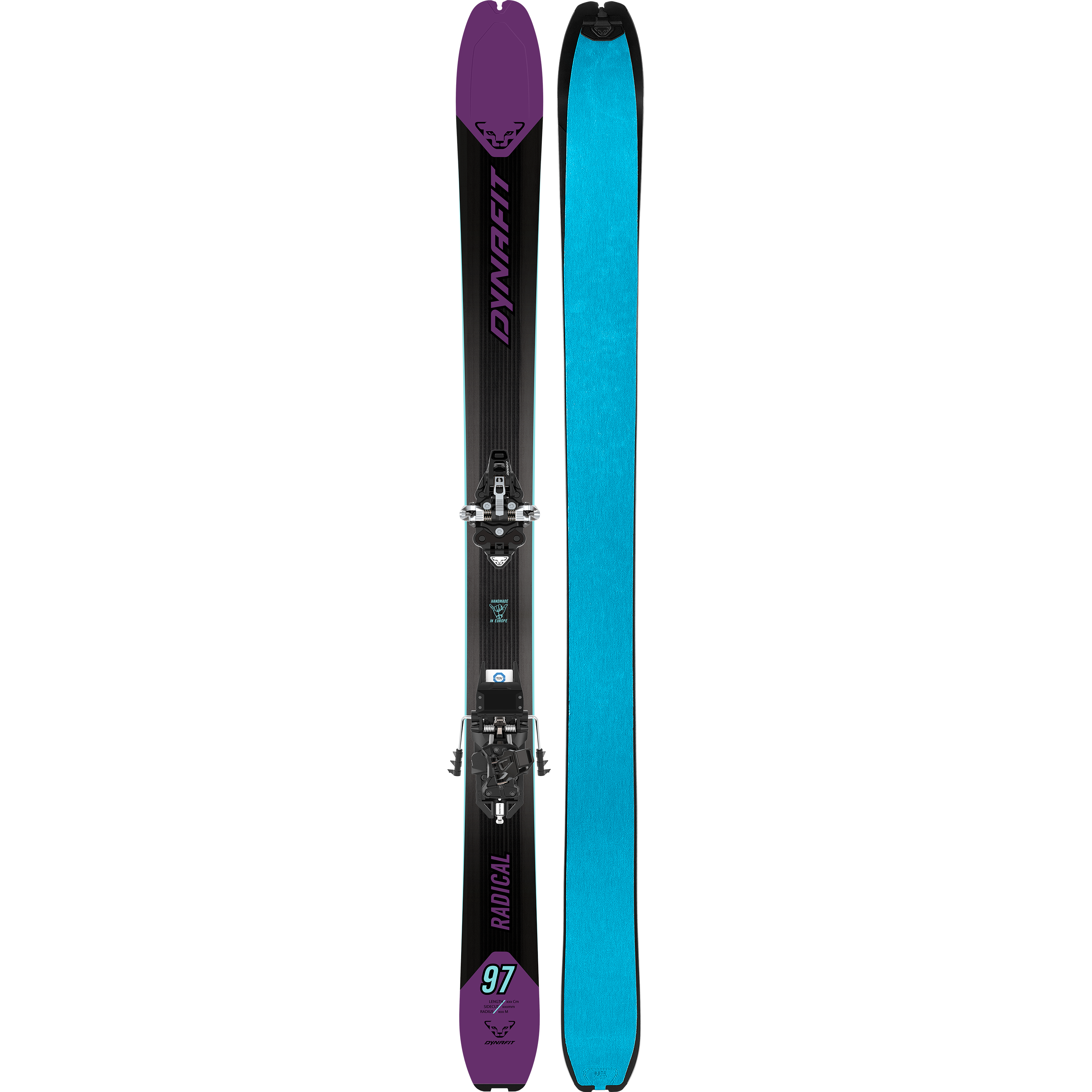 DYNAFIT RADICAL 97 W SKI SET - SUKSISETTI
