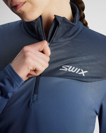 SWIX INFINITY LIGHT HALF ZIP W - VÄLIPAITA