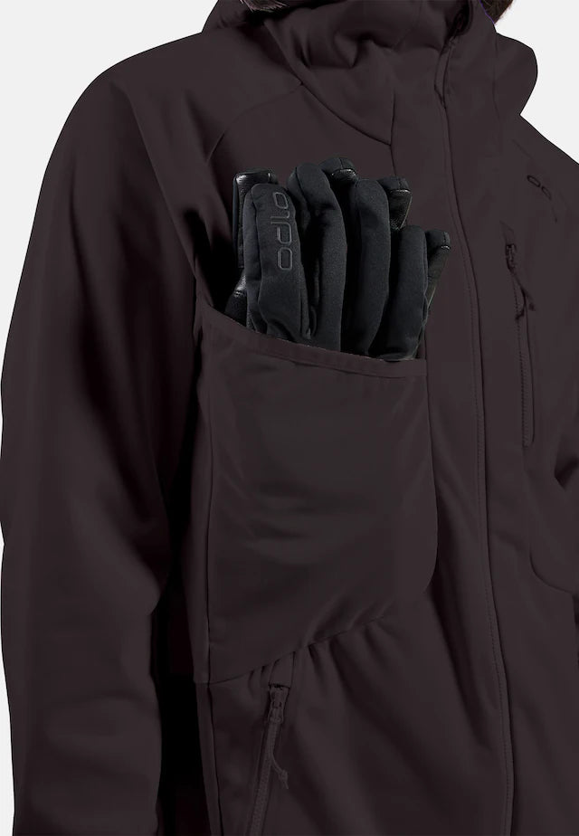 ODLO ZEROWEIGHT WINDPROOF X WARM JACKET M - HIIHTO/JUOKSUTAKKI