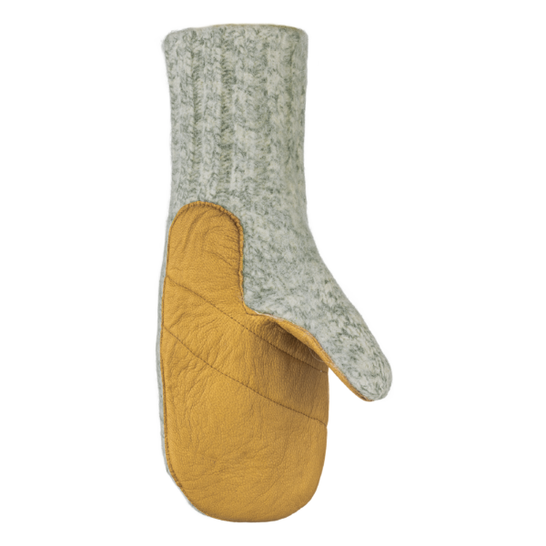 Salewa Walk Wool Leather Mitt - Image 2