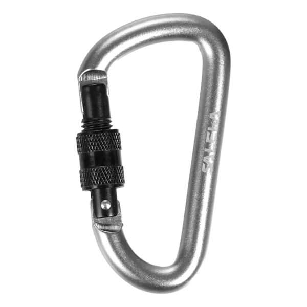 Salewa D-Shape Carbiner With Screw