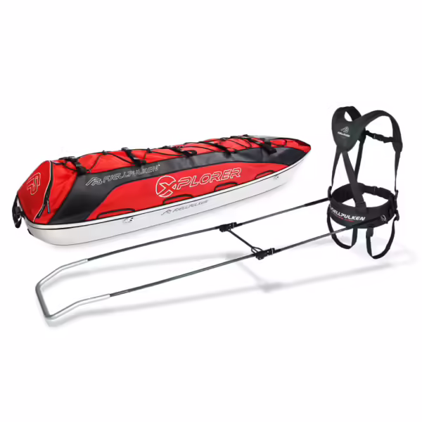 Fjellpulken Xplorer 168 Incl Shaft And Harness Pro