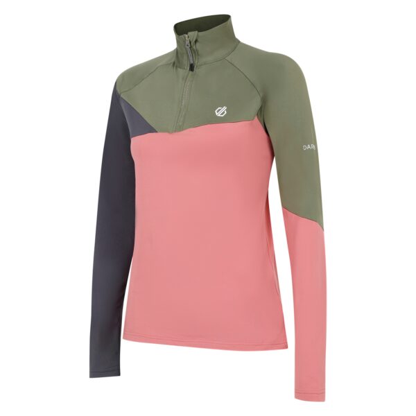 Dare2B Ice II Core Stretch Midlayer - vetoketjupoolo