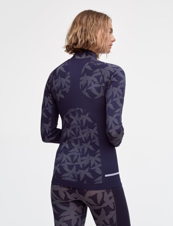 Kari Traa Butterfly H/Z - naisten vetoketjullinen tekninen kerrastopaita - Image 2
