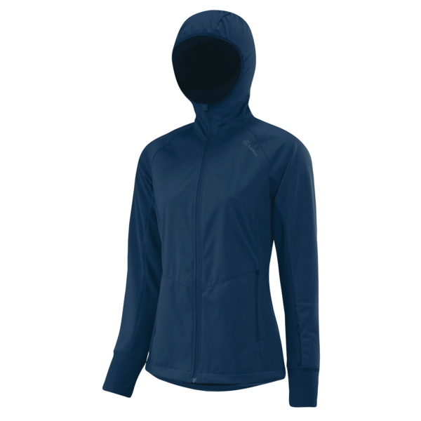 Löffler W Hooded Jkt Nordic Txs